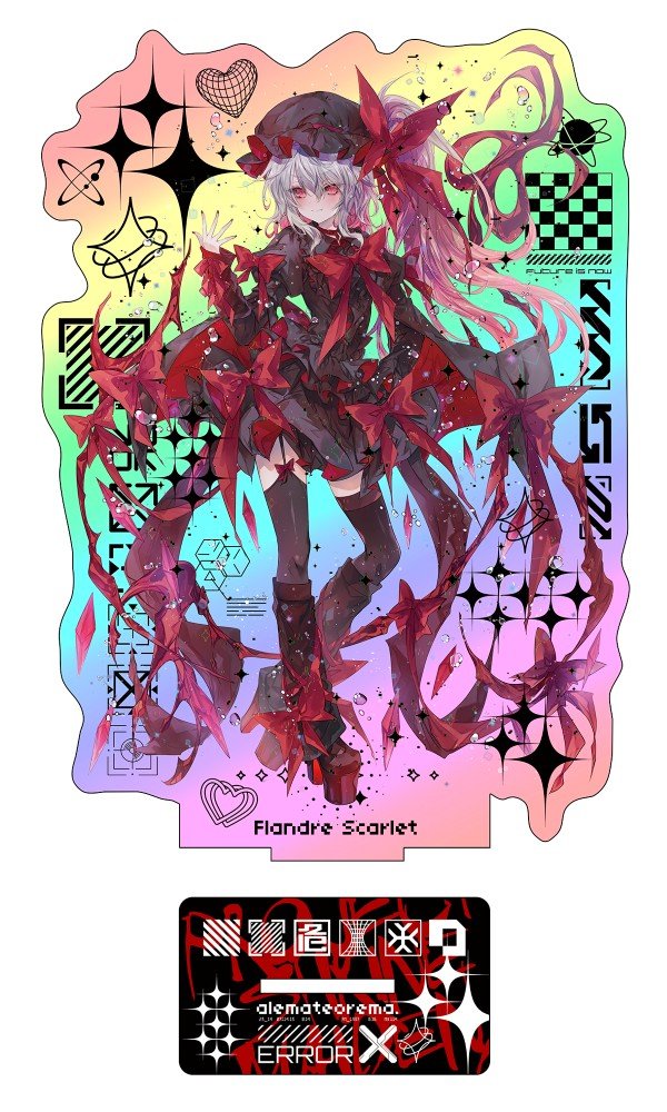 [New]東方Project 全息壓克力立牌「芙蘭朵露・斯卡蕾特」第4彈（Nightmare ver.） / アレマテオレマ 發售日:2026年05月05日