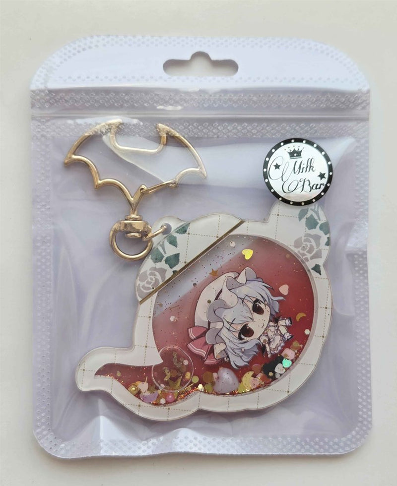 【新品】東方Project グリッター入りオイルアクリルキーホルダー レミリア・スカーレット / MILK BAR 発売日:2026年05月05日
