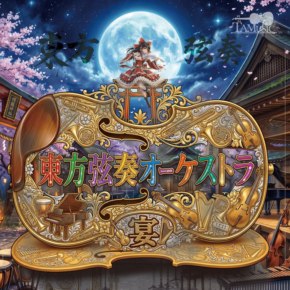 東方弦蒼曲 参ヶ崎 新品】東方弦奏オーケストラ 宴 / TAMUSIC 発売日:2026年05月04日