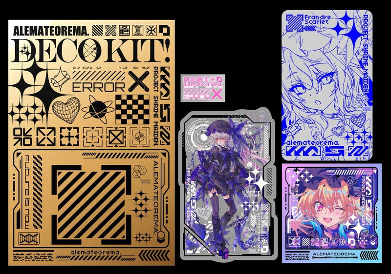[New] 東方Project 裝飾套件「芙蘭朵露・斯卡蕾特」第4彈 / アレマテオレマ 發售日:2026年05月05日
