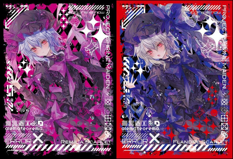 [New] Touhou Project Card Sleeve 2-Type Set "Remilia" & "Flandre" 11th Release / Aremateorema Release Date: 2026/05/05