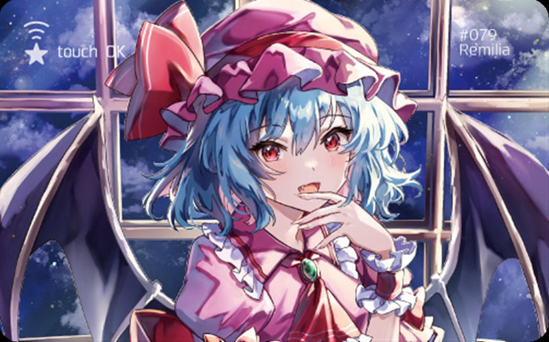 [New]东方Project IC卡贴纸 蕾米莉亚・斯卡蕾特 / ハチワレキッド 发售日期:2026年06月前后