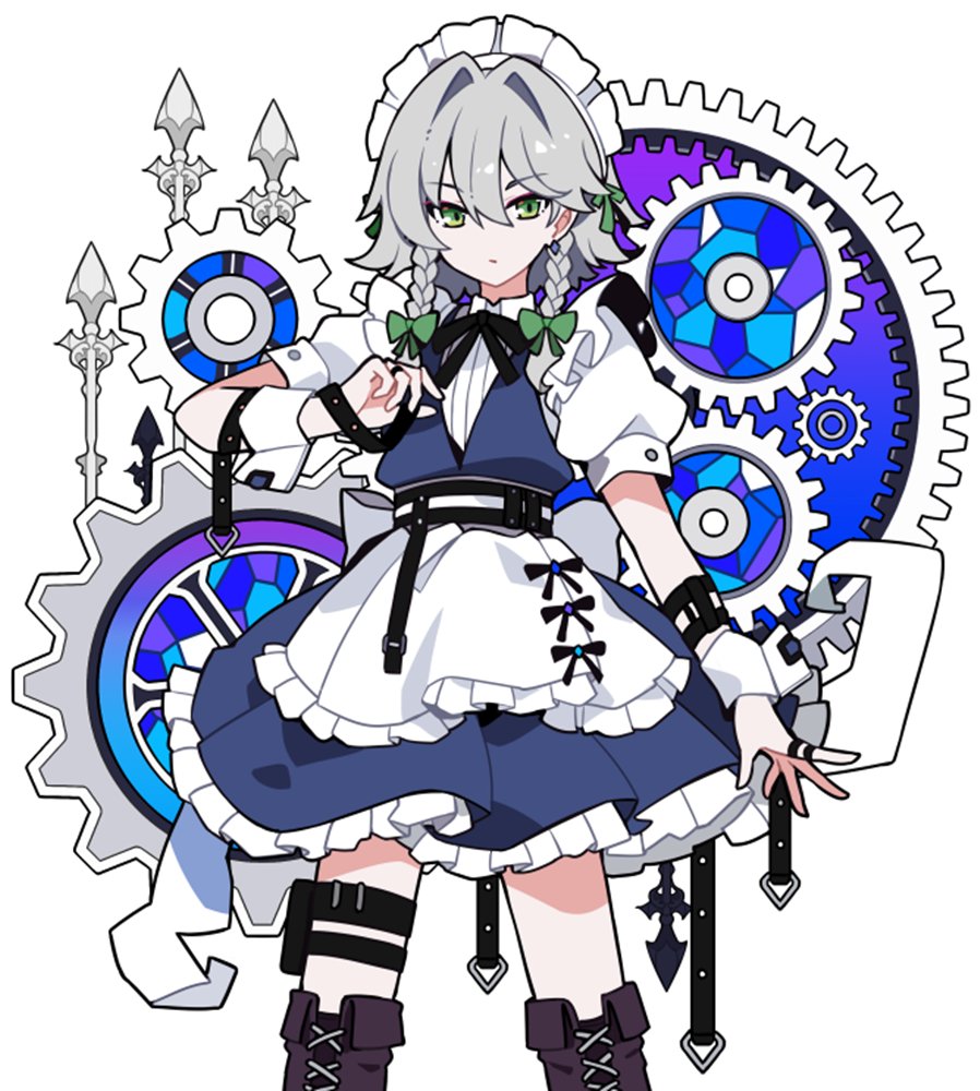 東方 新品】東方Project アクリルスタンド 十六夜咲夜 -時計仕掛けのメイド