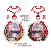 【新品】東方Project ホロ＆グリッターラメ アクリルキーホルダー レミリア / MILK BAR 発売日:2026年05月04日