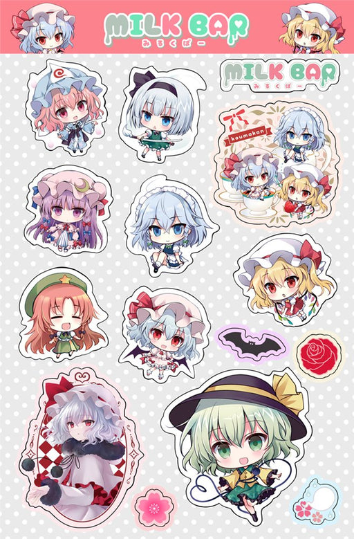 【新品】東方Project ぷくぷくシール / MILK BAR 発売日:2026年05月04日