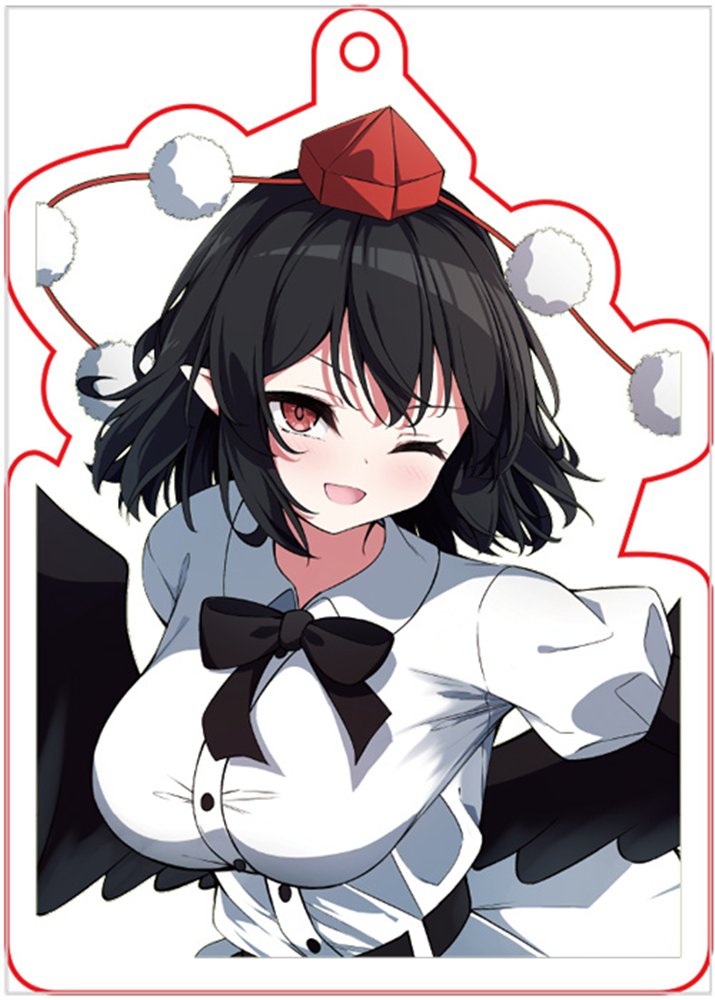 【新品】東方project 「射命丸文13-3」アクリルキーホルダー / ぱいそんきっど 発売日:2026年08月頃