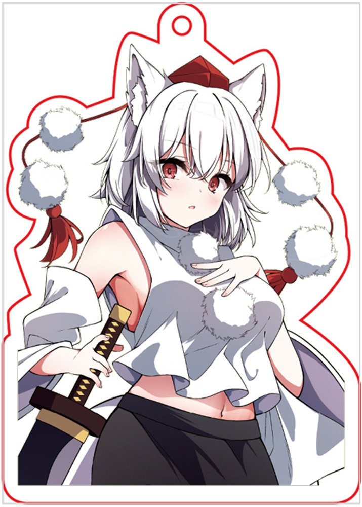 【新品】東方project 「犬走椛13-3」アクリルキーホルダー / ぱいそんきっど 発売日:2026年08月頃