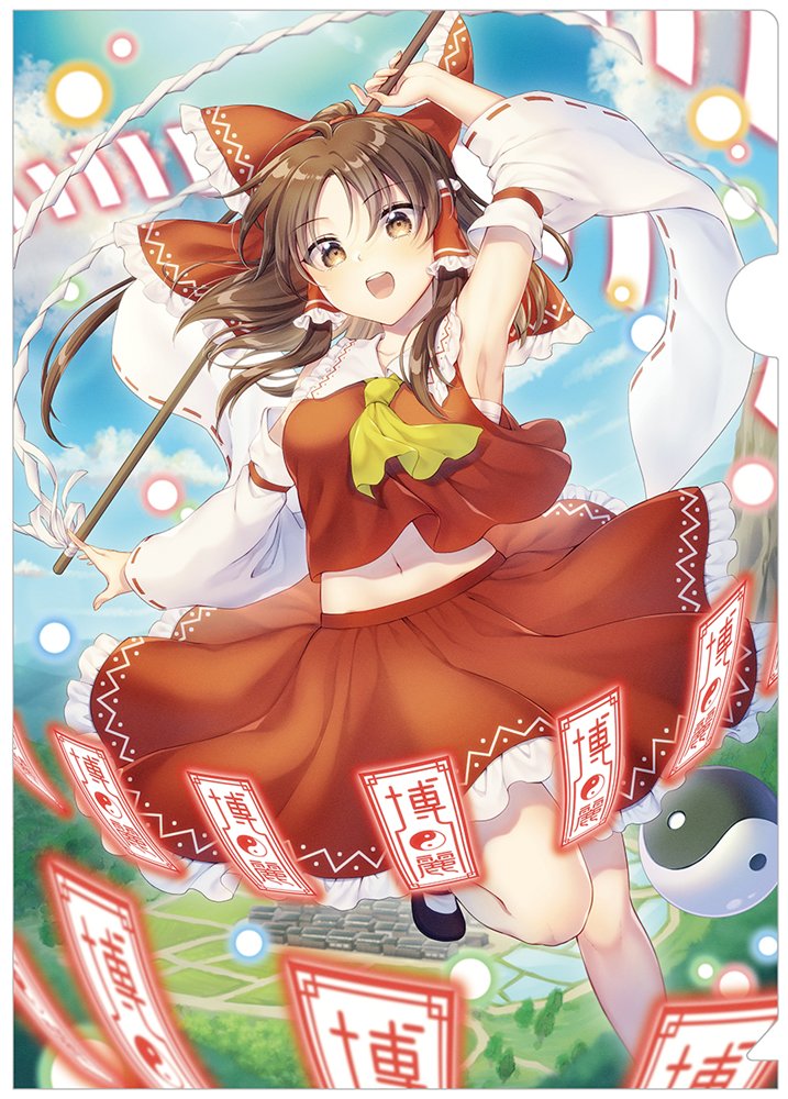 【新品】クリアファイル_霊夢3(ある都)202609 / すなめりドリル 発売日:2026年08月30日