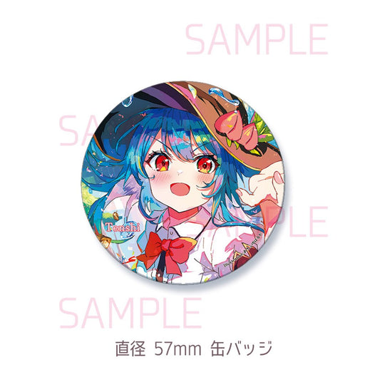 【新品】缶バッジ_天子202608（あきふゆはるか） / すなめりドリル 発売日:2026年08月30日