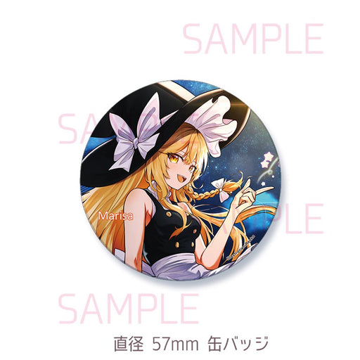 【新品】缶バッジ_魔理沙202608（Renka） / すなめりドリル 発売日:2026年08月30日