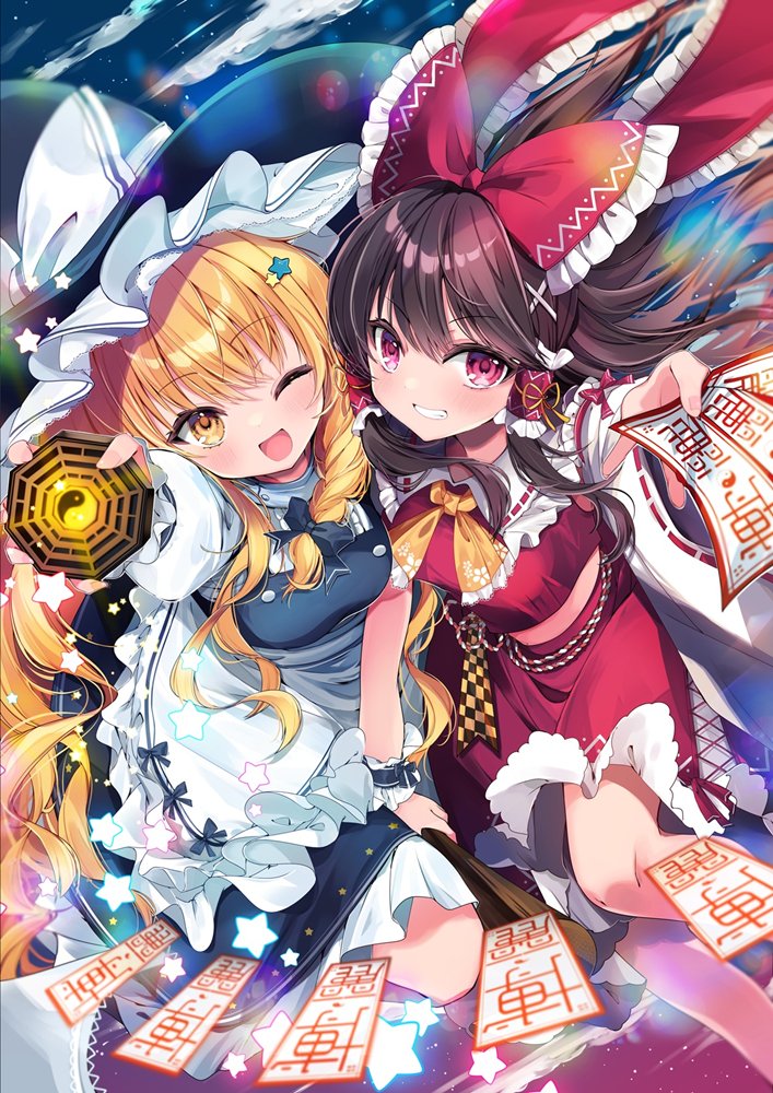 【新品】クリアファイル_かさね_2508_レイマリ [2605] / あにまる製菓 発売日:2026年06月01日