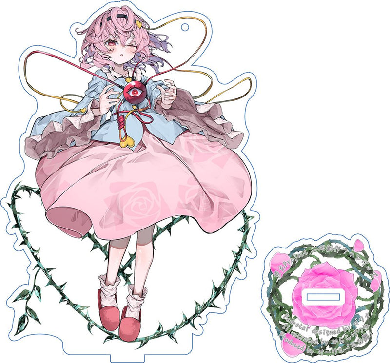 【新品】東方アクリルスタンド／さとり（ローズ） / 玉乃露 発売日:2026年08月10日
