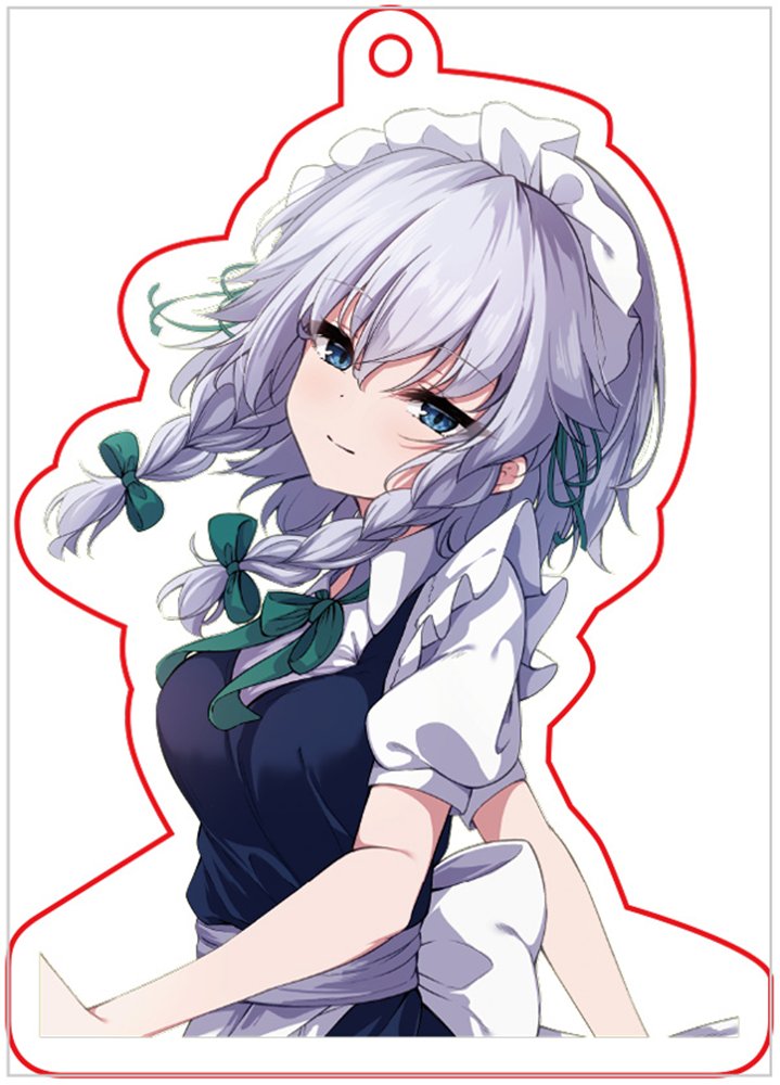 【新品】東方project「十六夜咲夜13-4」アクリルキーホルダー / ぱいそんきっど 発売日:2026年10月頃