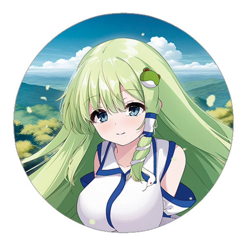 【新品】東方project「東風谷早苗13-4」ビッグ缶バッジ / ぱいそんきっど 発売日:2026年10月頃