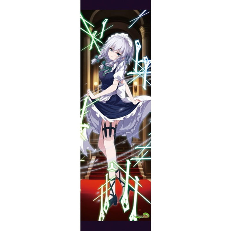 【新品】東方project「十六夜咲夜13-4」特大タペストリー（CBスエードを使用） / ぱいそんきっど 発売日:2026年10月頃