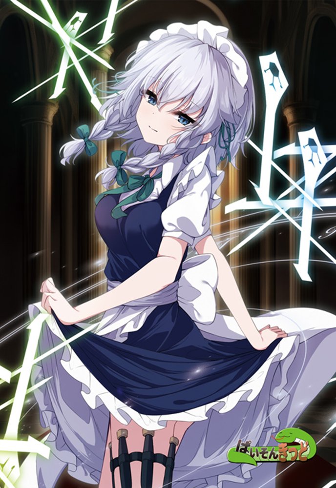 【新品】東方project「十六夜咲夜，レミリアスカーレット，フランドールスカーレット，東風谷早苗，洩矢諏訪子」13-4ポストカード５枚セット / ぱいそんきっど 発売日:2026年10月頃