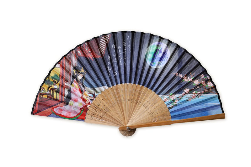 【新品】輝夜浮世絵風和歌扇子『月の姫様』 / 諏訪幻想紀行 発売日:2026年10月04日