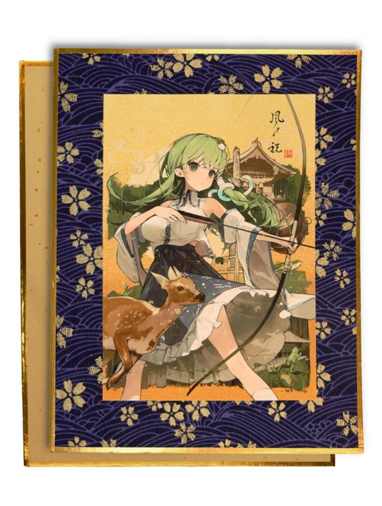 【新品】錦色紙『風の祝』 / 諏訪幻想紀行 発売日:2025年07月26日