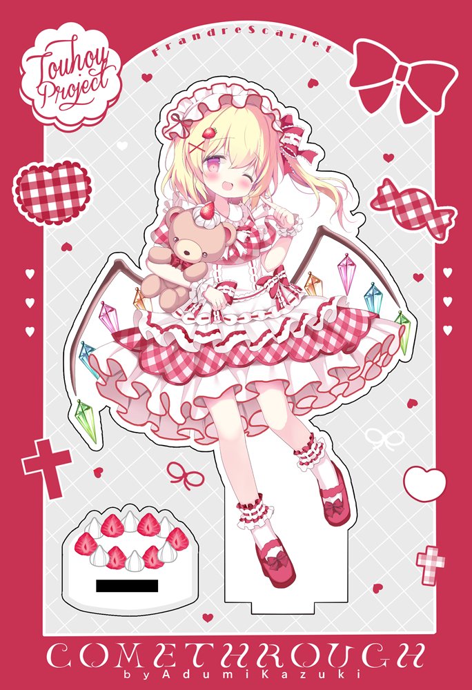 【新品】東方Project フレーム付きアクスタ「フランドール（苺ver）」 / ComeThrough 発売日:2026年10月11日