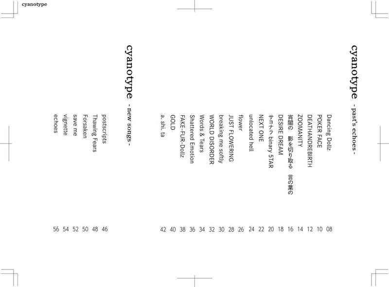 【新品】cyanotype / ZYTOKINE 発売日:2024年08月頃
