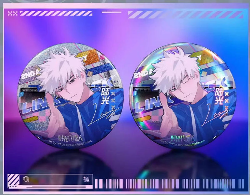 【輸入品】時光代理人 ?燦時刻シリーズ バッジセット ヒカル（陸光） / BEMOE