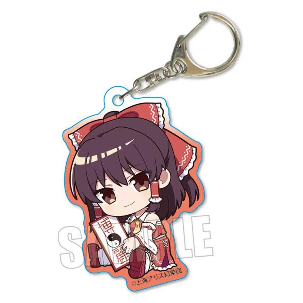 新品】ぎゅぎゅっとアクリルキーホルダー 東方Project/博麗 霊夢(お札