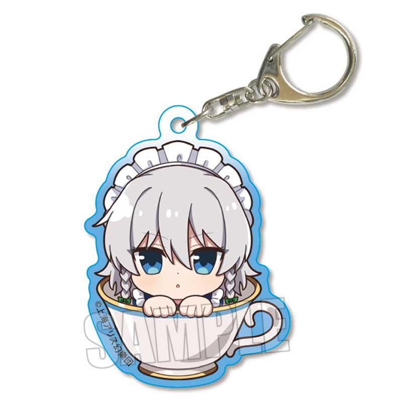 【新品】かっぷいんアクリルキーホルダー 東方Project/十六夜 咲夜（再販） / ベルハウス 発売日:2025年07月頃