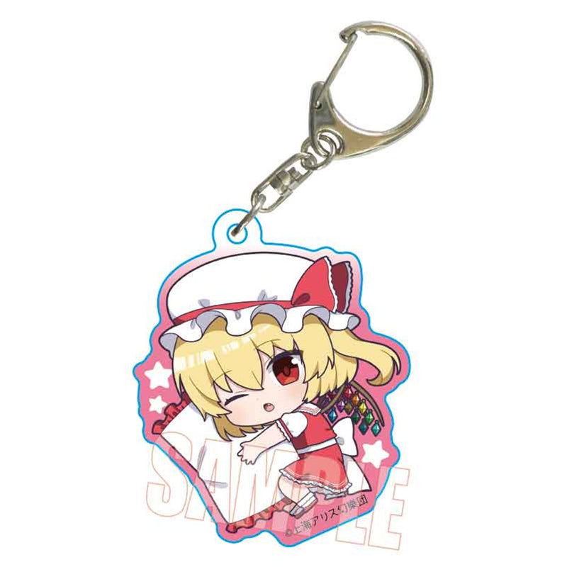 [New] Gyugyutto Acrylic Keyholder Touhou Project / Flandre Scarlet (Sleepy ver.) (Reprint) / Bell House Release Date: Around February 2025