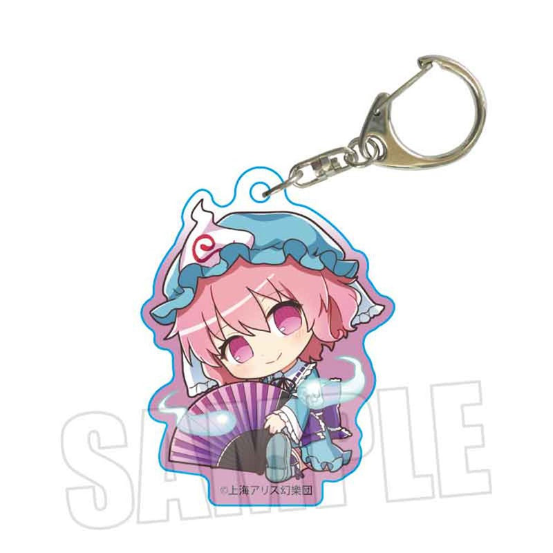 【新品】東方Project ぎゅぎゅっとアクリルキーホルダー Part2 西行寺 幽々子 / ベルハウス 発売日:2025年09月頃