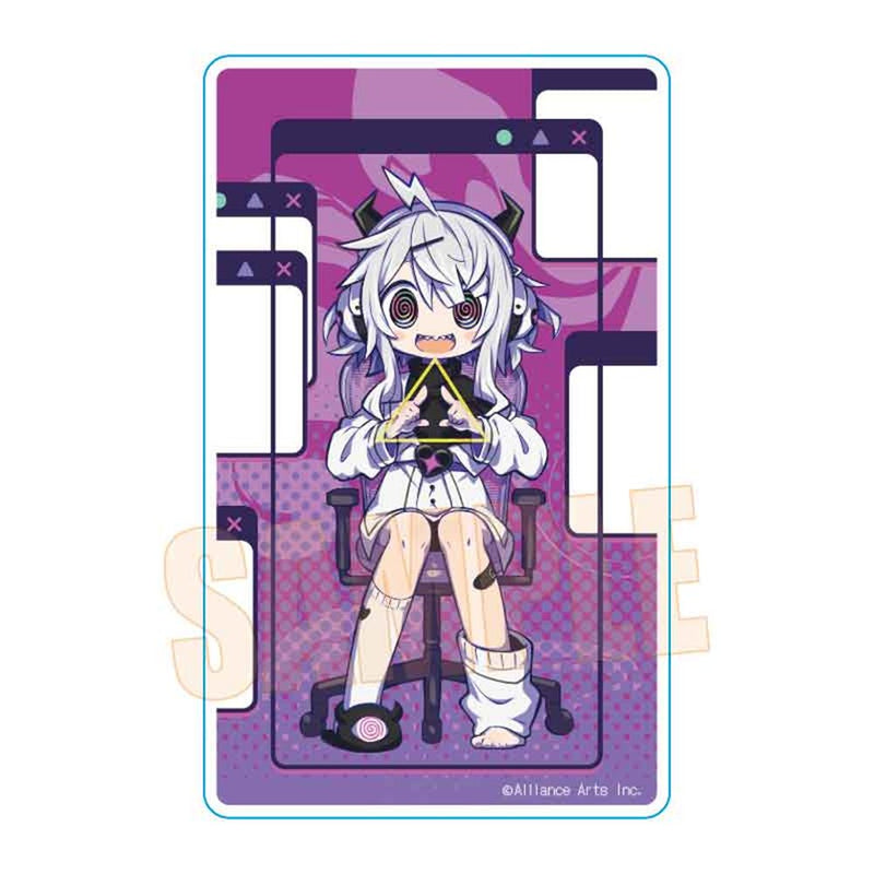 【新品】ゆんゆん電波シンドローム アクリルカード QちゃんA / ベルハウス 発売日:2026年09月頃