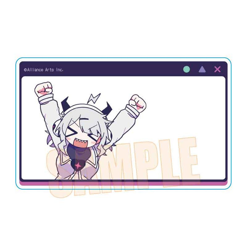 【新品】ゆんゆん電波シンドローム アクリルカード QちゃんB / ベルハウス 発売日:2026年09月頃
