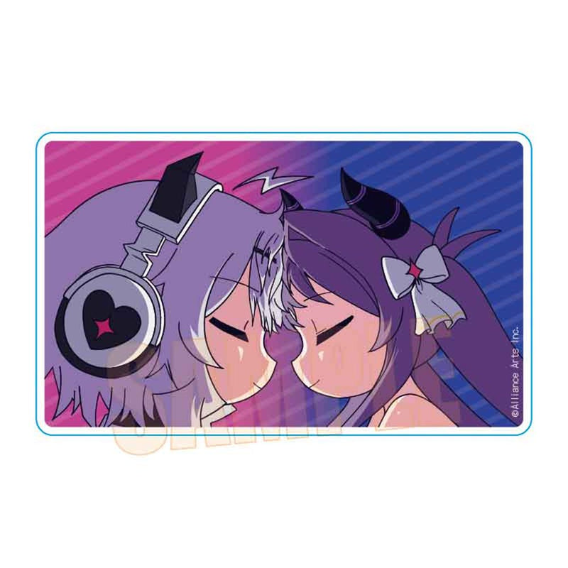 【新品】ゆんゆん電波シンドローム アクリルカード Qちゃん&ゆんゆん / ベルハウス 発売日:2026年09月頃