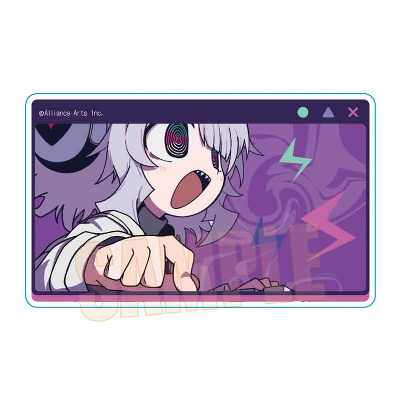 【新品】ゆんゆん電波シンドローム アクリルカード QちゃんC / ベルハウス 発売日:2026年09月頃
