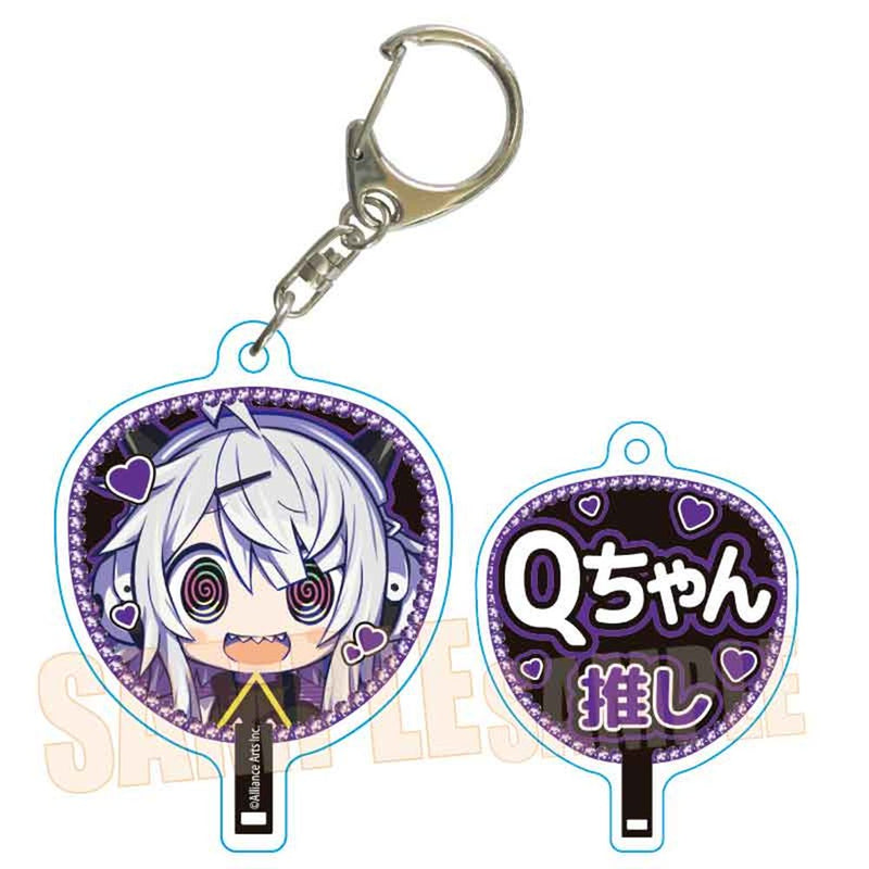 【新品】ゆんゆん電波シンドローム うちわキーホルダー QちゃんA / ベルハウス 発売日:2026年09月頃