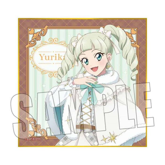 [Brand New] Aikatsu! 10th STORY ~STARWAY to the Future~ Mini Colour Paper - Yurika Todo White Poncho ver. / Bellhouse Release Date: around 2025/03