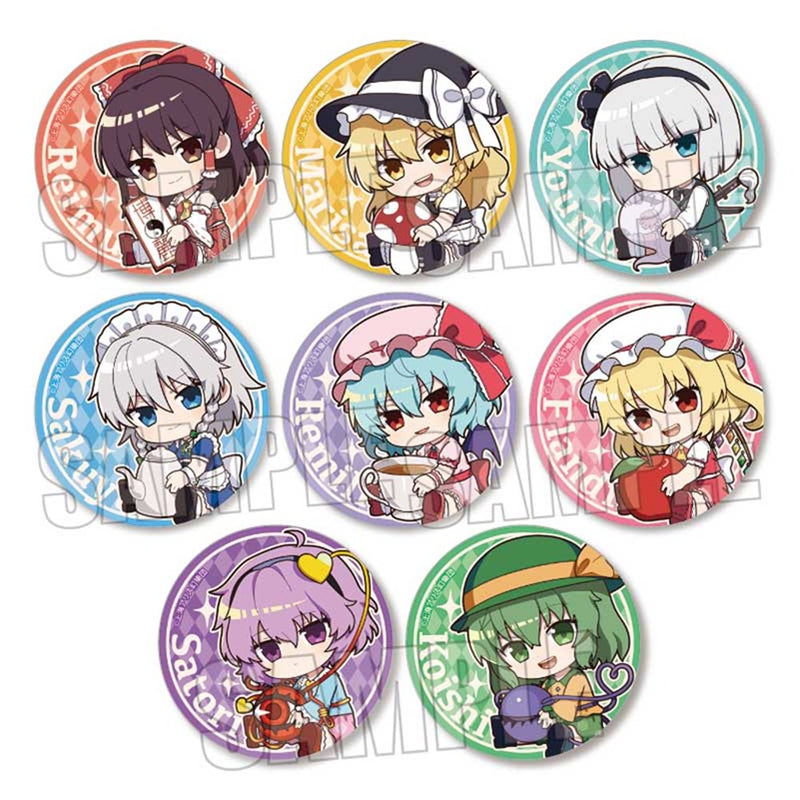 【新品】トレーディング缶バッジ 東方Project/ぎゅぎゅっと 1BOX（再販） / ベルハウス 発売日:2025年06月頃