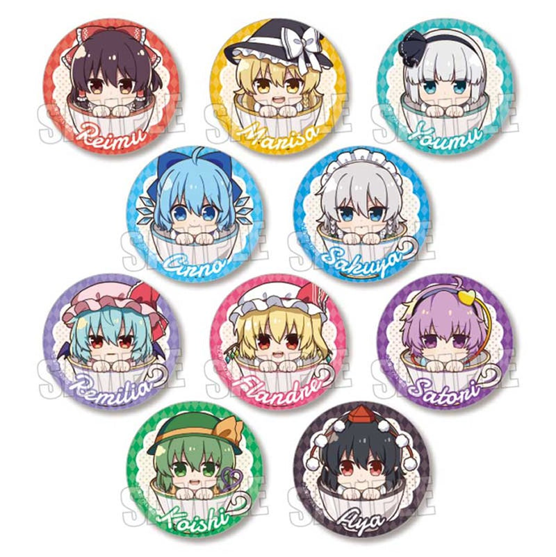 【新品】トレーディング缶バッジ 東方Project/かっぷいん 1BOX（再販） / ベルハウス 発売日:2025年07月頃