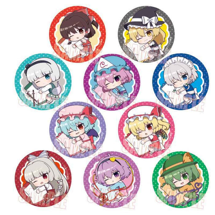 【新品】トレーディング缶バッジ 東方Project/ぎゅぎゅっと おやすみver. 1BOX（再販） / ベルハウス 発売日:2025年02月頃