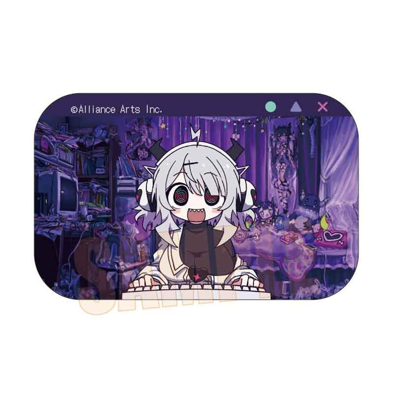 【新品】ゆんゆん電波シンドローム スクエア缶バッジ QちゃんA / ベルハウス 発売日:2026年09月頃