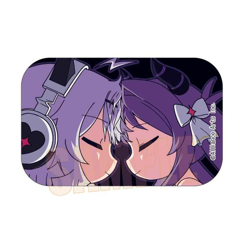 【新品】ゆんゆん電波シンドローム スクエア缶バッジ Qちゃん&ゆんゆんA / ベルハウス 発売日:2026年09月頃