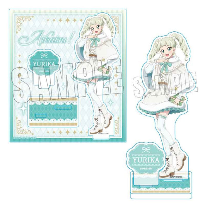 【新品】アイカツ! 10th STORY ~未来へのSTARWAY~ アクリルスタンド 藤堂 ユリカ ホワイトポンチョver. / ベルハウス 発売日:2025年03月頃