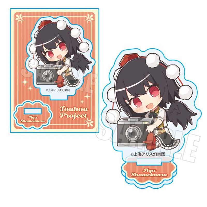 【新品】東方Project ぎゅぎゅっとミニスタンド Part2 射命丸 文 / ベルハウス 発売日:2025年09月頃