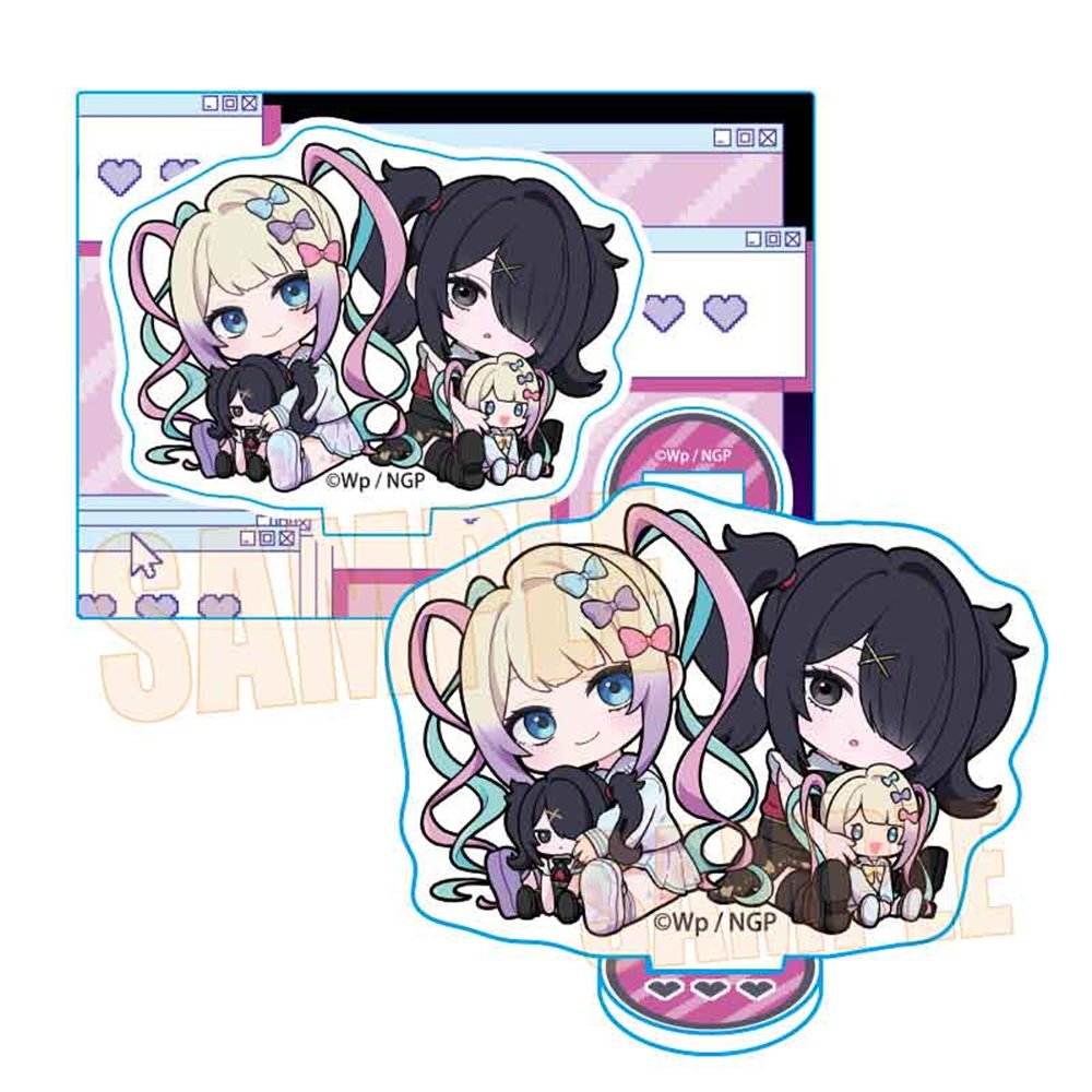 新品】アニメ「NEEDY GIRL OVERDOSE」 ぎゅぎゅっとミニスタンド 超
