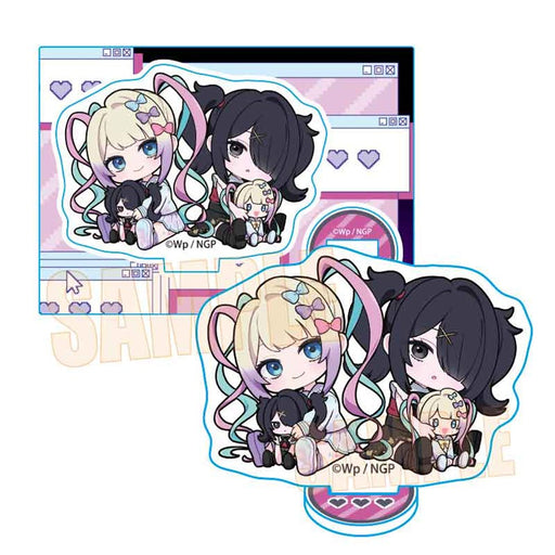 【新品】アニメ「NEEDY GIRL OVERDOSE」 ぎゅぎゅっとミニスタンド 超てんちゃん&あめちゃん / ベルハウス 発売日:2026年09月頃