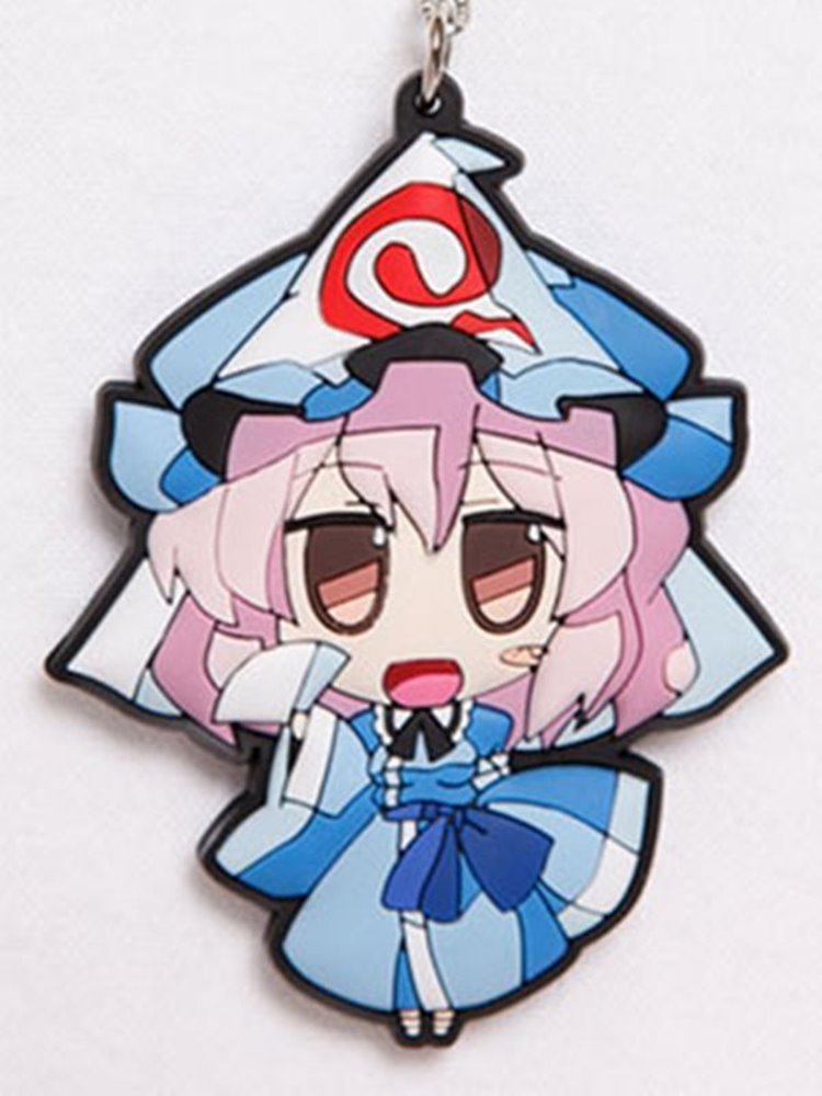 【新品】東方Project ラバーキー 6 西行寺幽々子 illust.茜屋 / ピンクカンパニー 発売日:2017年10月10日