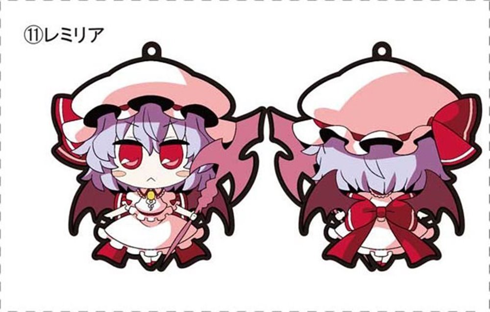 【新品】東方Project ラバーキー 33 レミリア・スカーレット illust.茜屋 / ピンクカンパニー 発売日:2017年10月10日