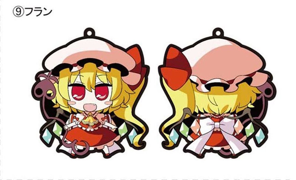 【新品】東方Project ラバーキー 31 フランドール・スカーレット illust.茜屋 / ピンクカンパニー 発売日:2017年10月10日