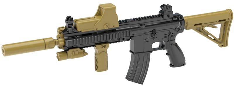 【新品】LittleArmory ＜LADF08＞ ドールズフロントライン 416タイプ（再販） / トミーテック 発売日:2024年08月頃