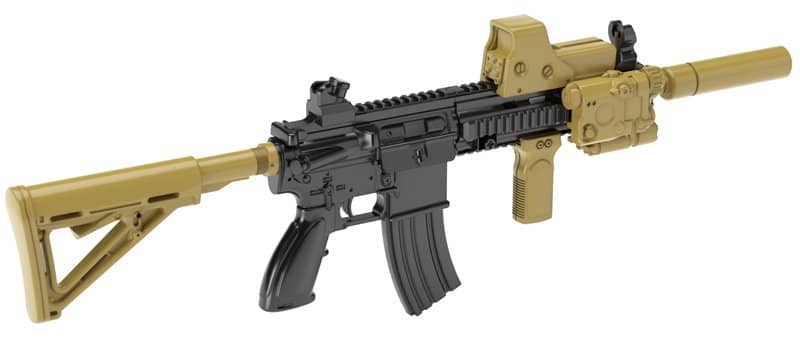 【新品】LittleArmory ＜LADF08＞ ドールズフロントライン 416タイプ（再販） / トミーテック 発売日:2024年08月頃