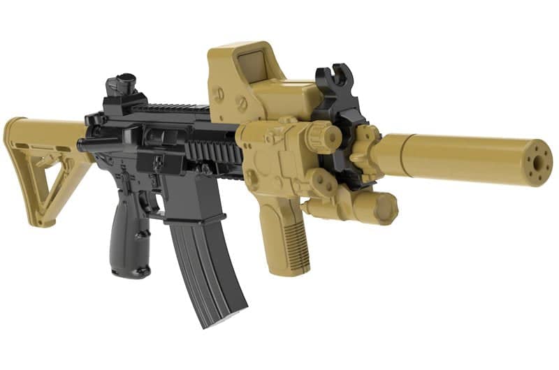 【新品】LittleArmory ＜LADF08＞ ドールズフロントライン 416タイプ（再販） / トミーテック 発売日:2024年08月頃